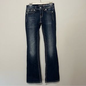 Miss Me Size 26 Women’s Jeans Signature Boot Dark Wash NWT
